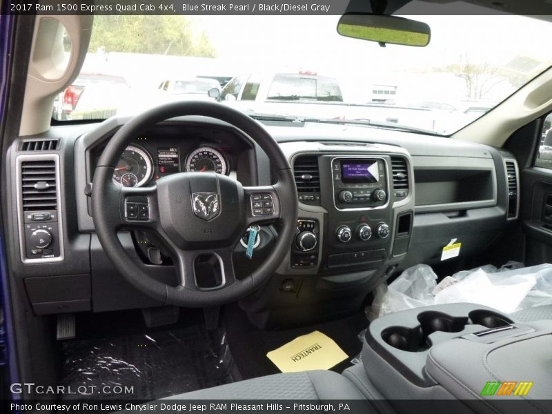 Dashboard of 2017 1500 Express Quad Cab 4x4