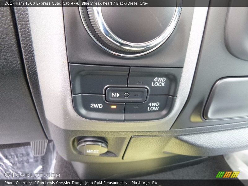 Controls of 2017 1500 Express Quad Cab 4x4
