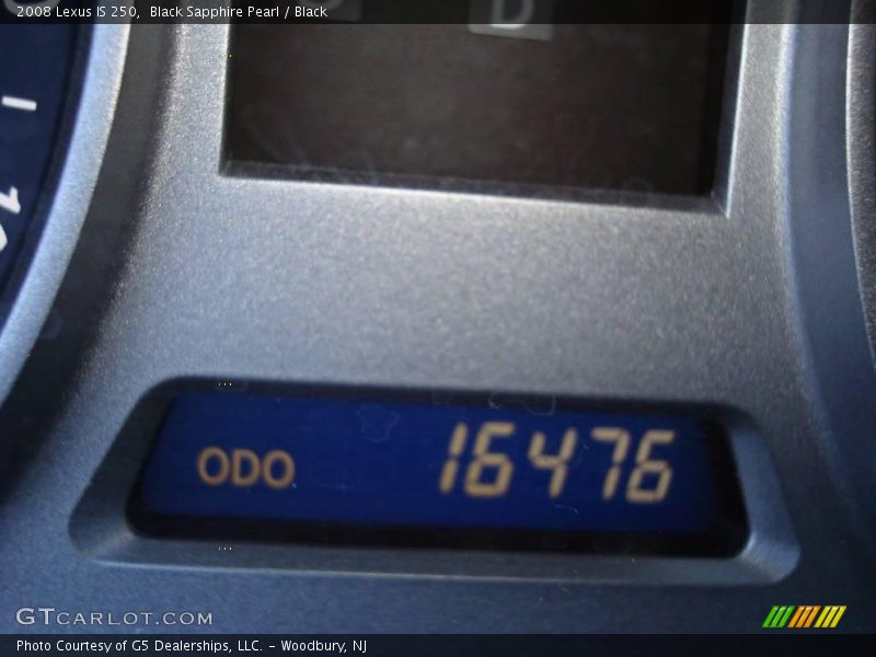 Black Sapphire Pearl / Black 2008 Lexus IS 250