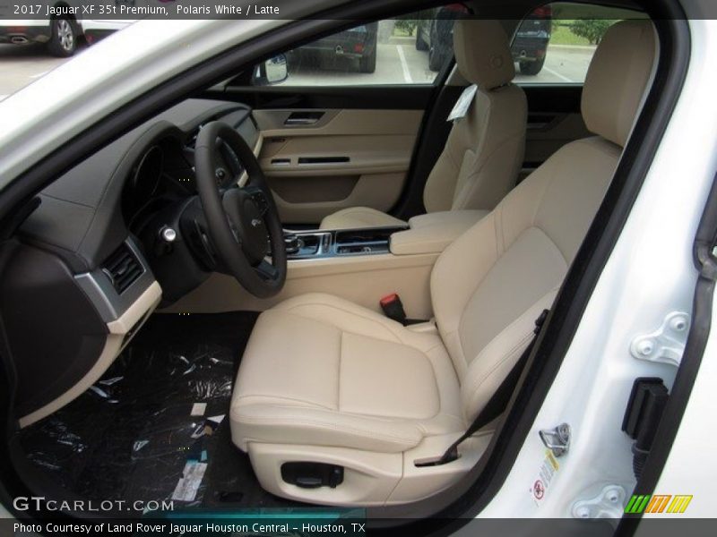 Polaris White / Latte 2017 Jaguar XF 35t Premium