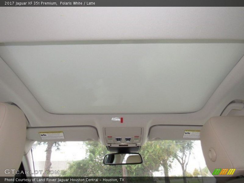 Polaris White / Latte 2017 Jaguar XF 35t Premium