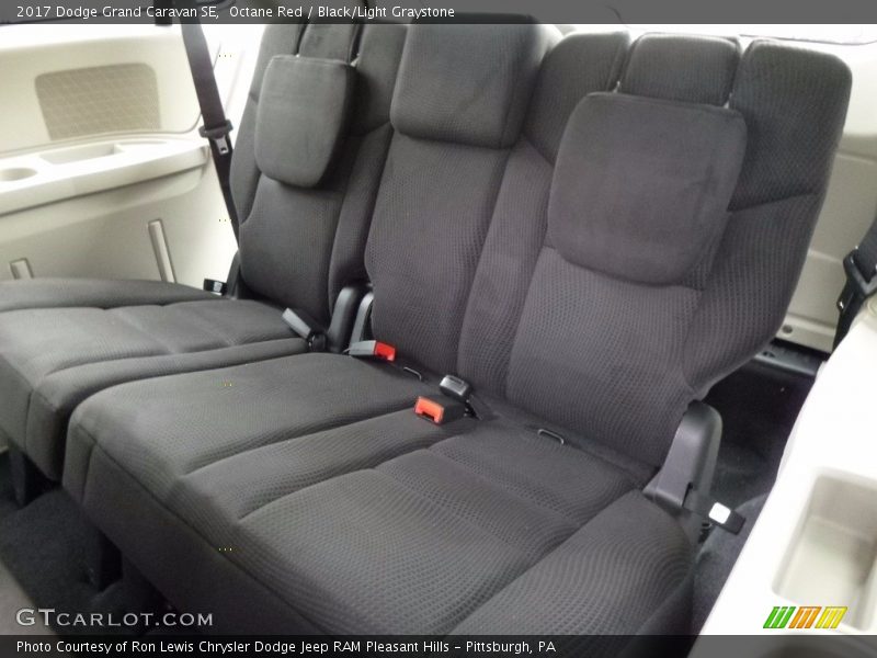 Rear Seat of 2017 Grand Caravan SE