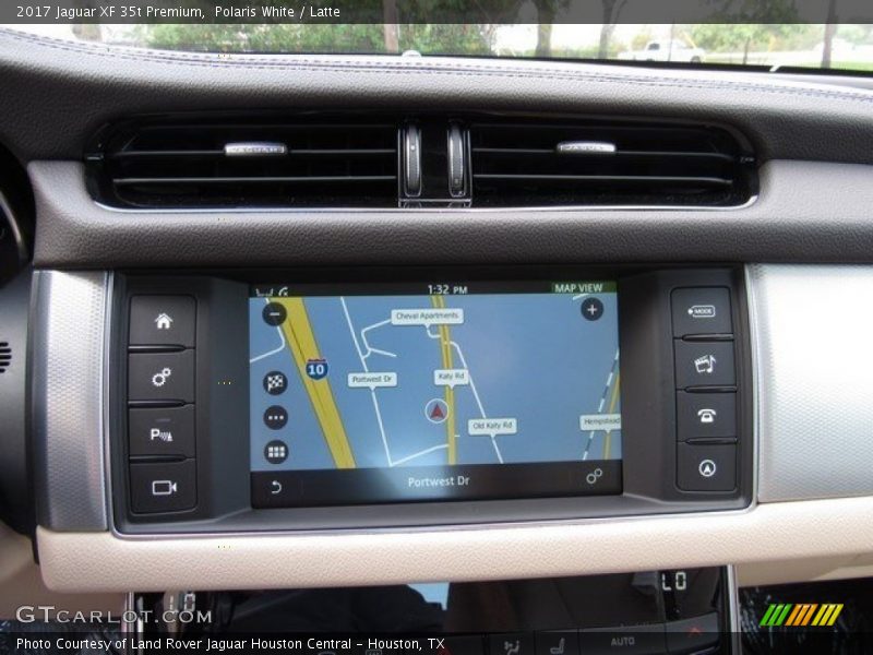Polaris White / Latte 2017 Jaguar XF 35t Premium
