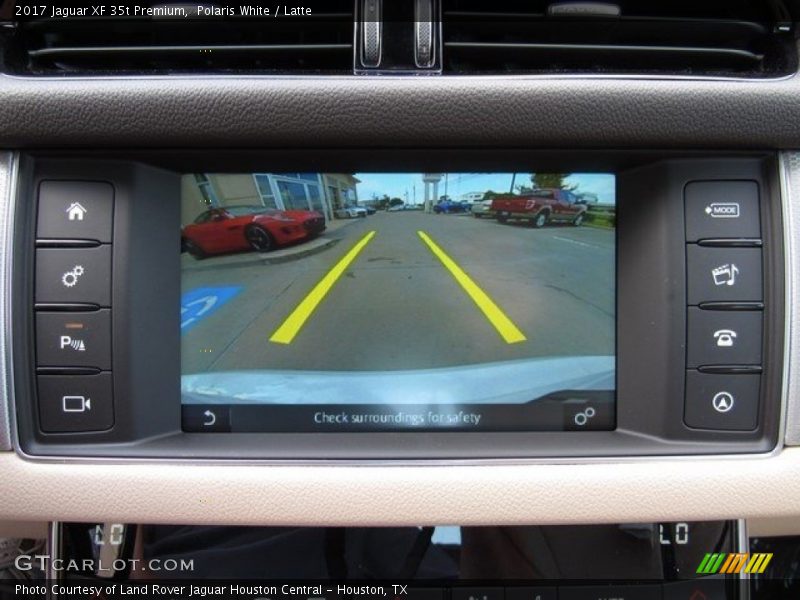 Polaris White / Latte 2017 Jaguar XF 35t Premium