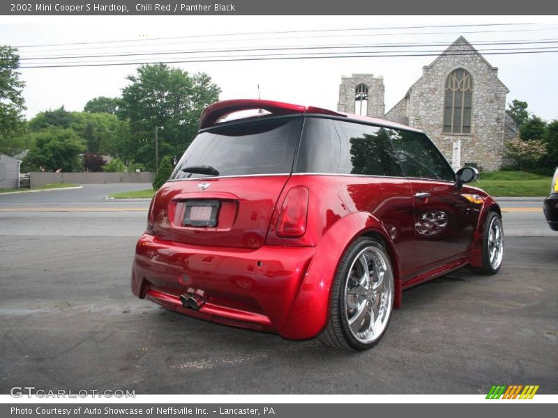 Chili Red / Panther Black 2002 Mini Cooper S Hardtop