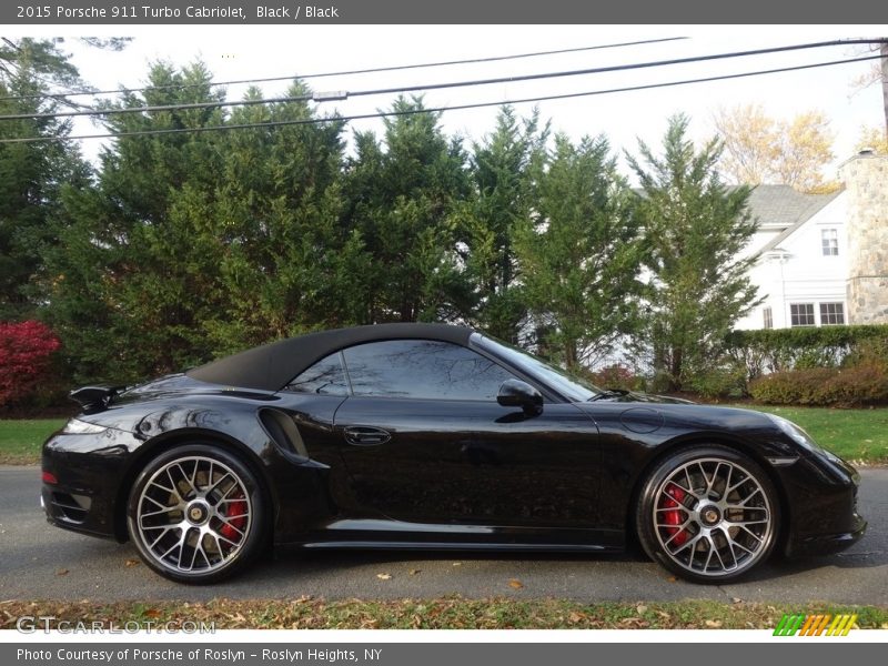  2015 911 Turbo Cabriolet Black