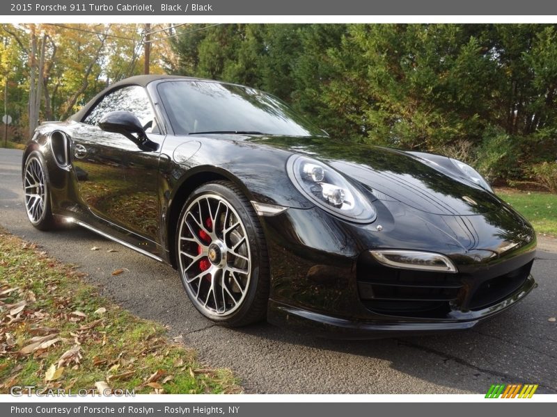 Front 3/4 View of 2015 911 Turbo Cabriolet