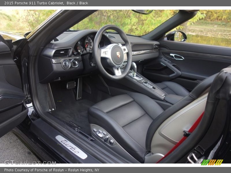  2015 911 Turbo Cabriolet Black Interior