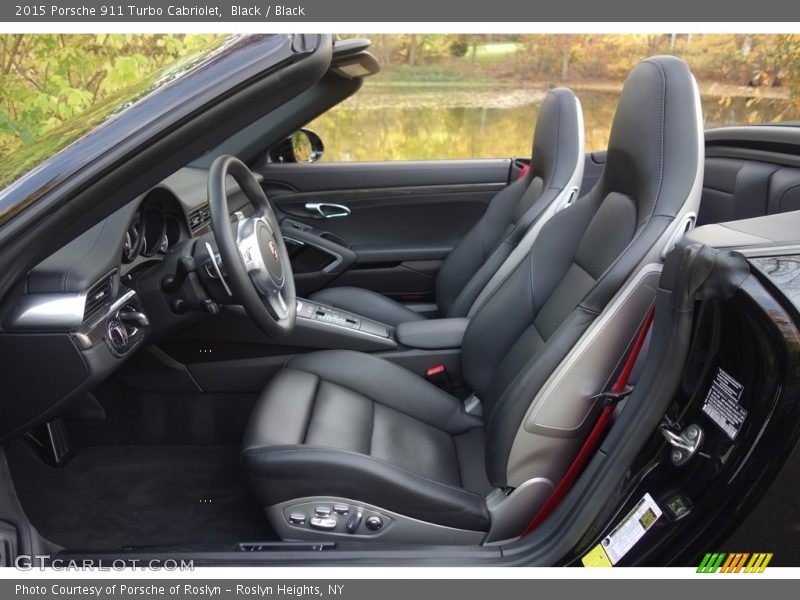 Front Seat of 2015 911 Turbo Cabriolet