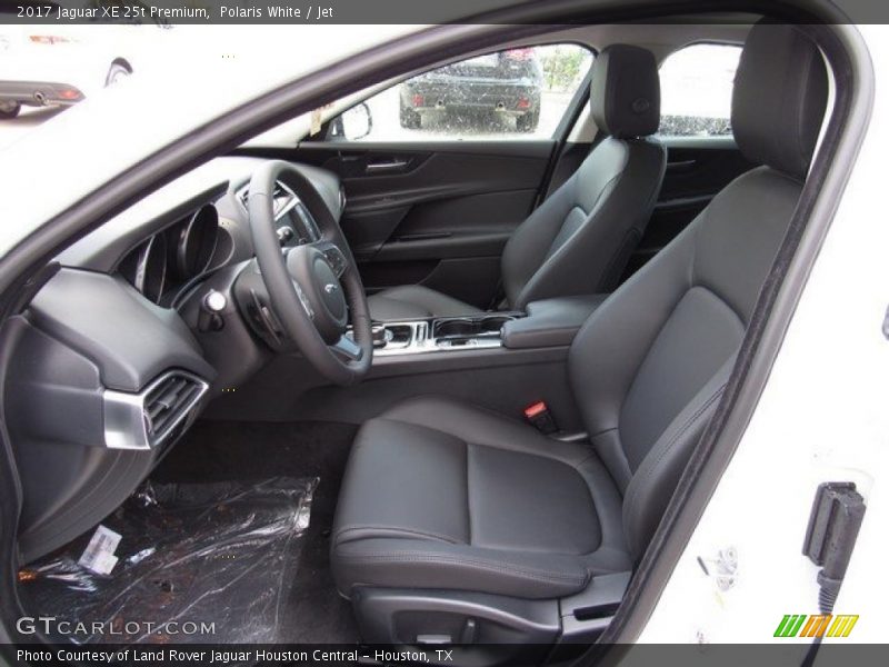 Polaris White / Jet 2017 Jaguar XE 25t Premium