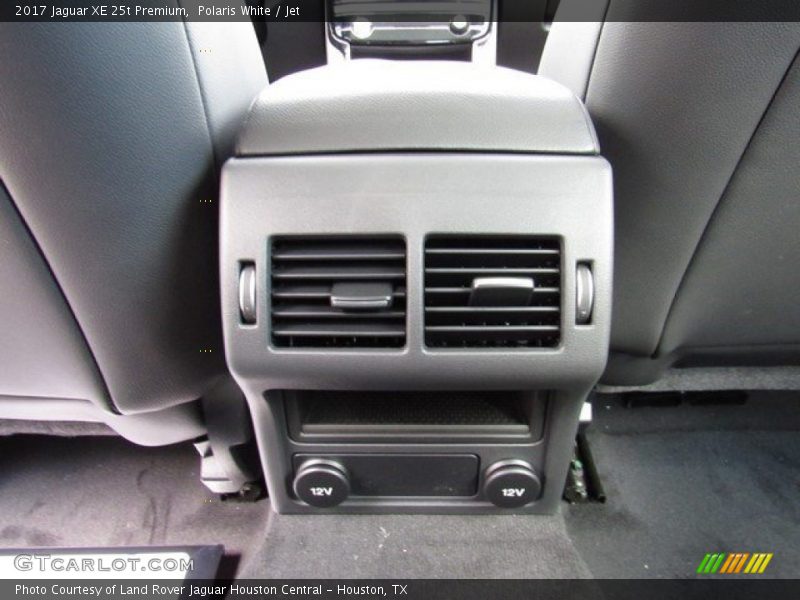 Polaris White / Jet 2017 Jaguar XE 25t Premium