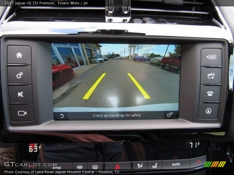 Polaris White / Jet 2017 Jaguar XE 25t Premium