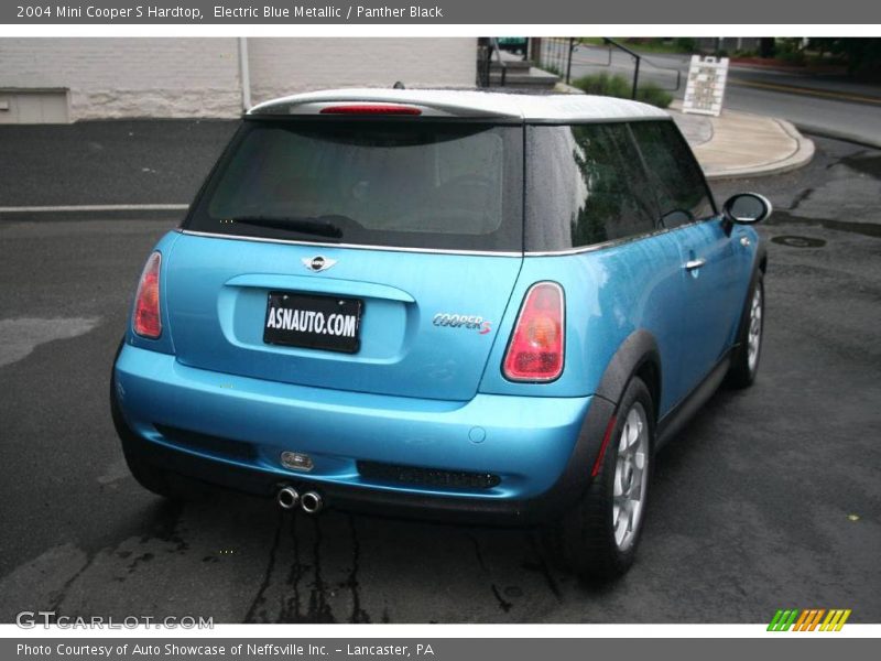 Electric Blue Metallic / Panther Black 2004 Mini Cooper S Hardtop