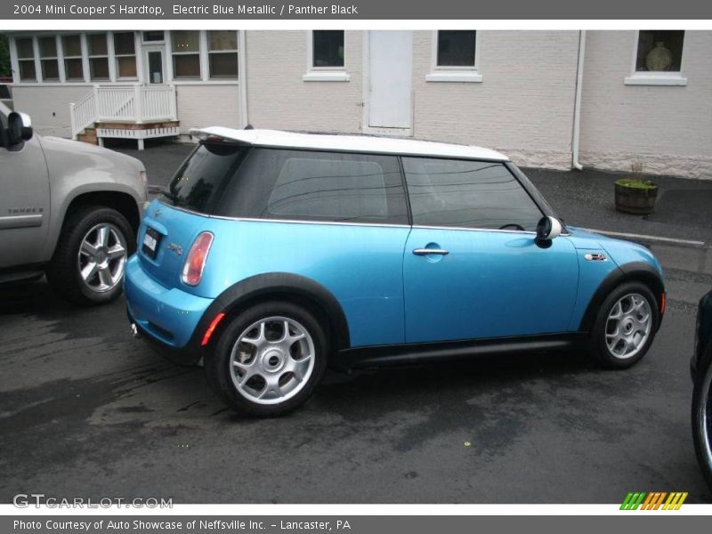 Electric Blue Metallic / Panther Black 2004 Mini Cooper S Hardtop