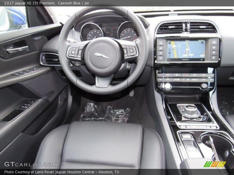 Dashboard of 2017 XE 25t Premium