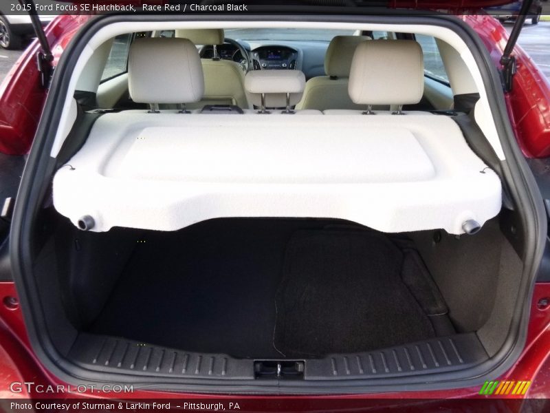 Race Red / Charcoal Black 2015 Ford Focus SE Hatchback