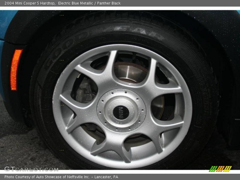Electric Blue Metallic / Panther Black 2004 Mini Cooper S Hardtop