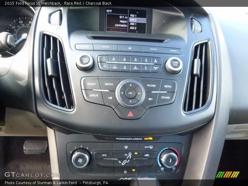 Race Red / Charcoal Black 2015 Ford Focus SE Hatchback