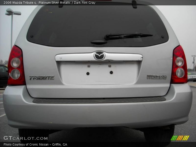 Platinum Silver Metallic / Dark Flint Gray 2006 Mazda Tribute s