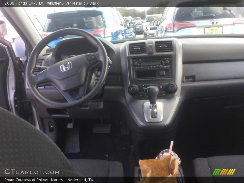 Whistler Silver Metallic / Black 2008 Honda CR-V LX