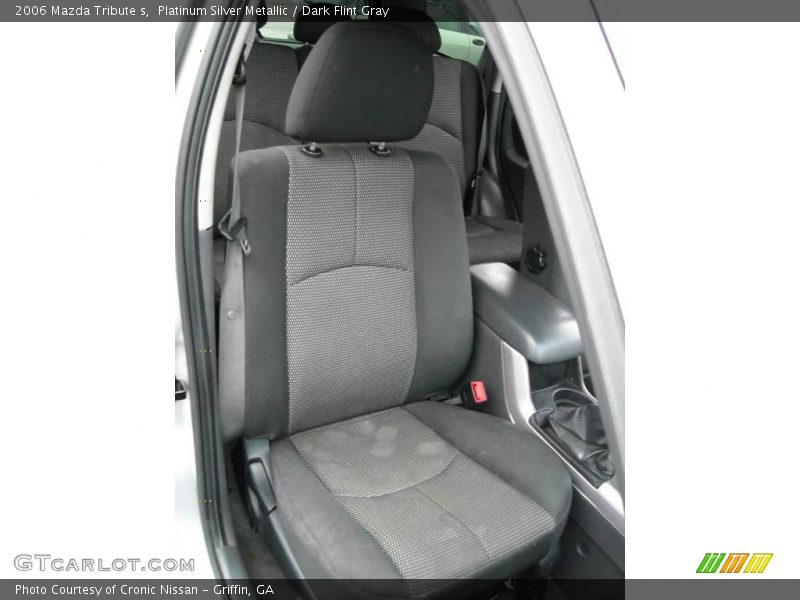 Platinum Silver Metallic / Dark Flint Gray 2006 Mazda Tribute s