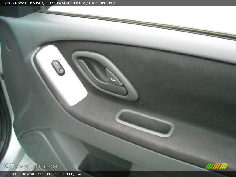 Platinum Silver Metallic / Dark Flint Gray 2006 Mazda Tribute s