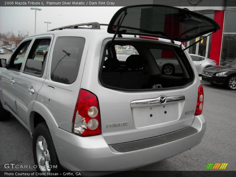 Platinum Silver Metallic / Dark Flint Gray 2006 Mazda Tribute s