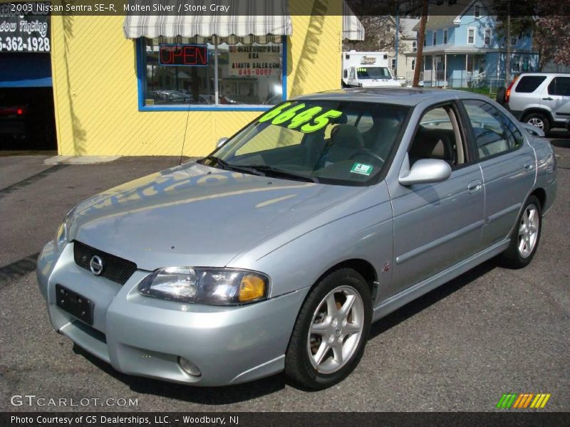 Molten Silver / Stone Gray 2003 Nissan Sentra SE-R
