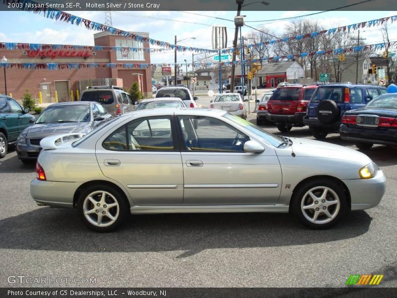 Molten Silver / Stone Gray 2003 Nissan Sentra SE-R