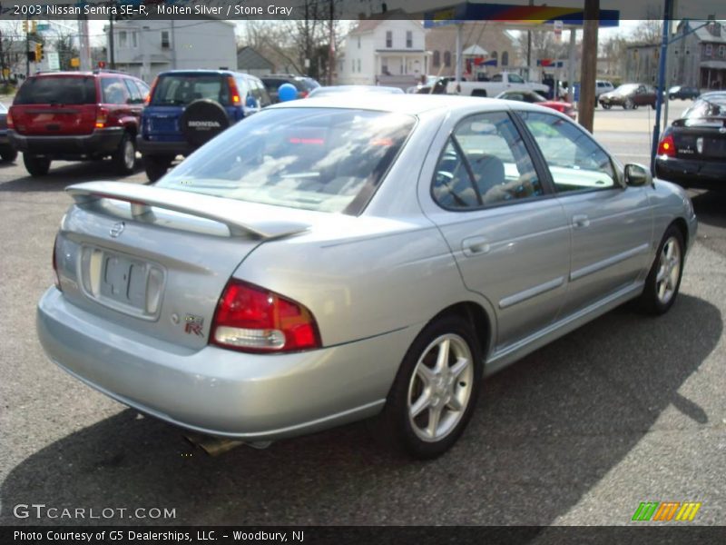 Molten Silver / Stone Gray 2003 Nissan Sentra SE-R