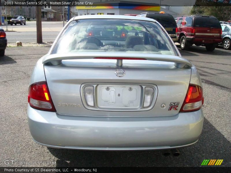 Molten Silver / Stone Gray 2003 Nissan Sentra SE-R