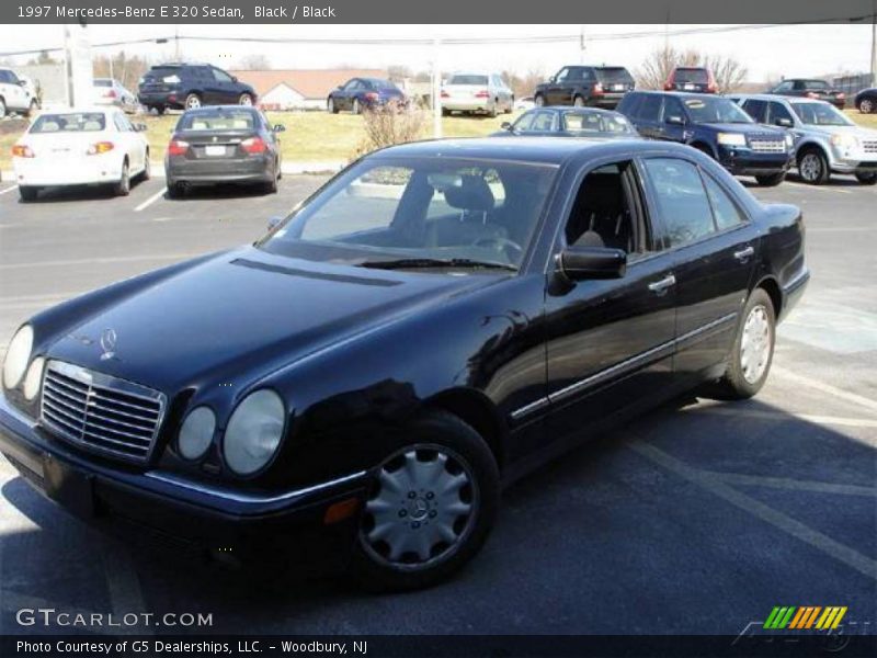 Black / Black 1997 Mercedes-Benz E 320 Sedan