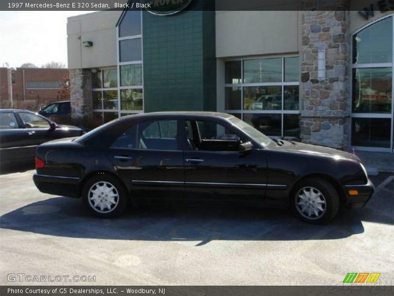 Black / Black 1997 Mercedes-Benz E 320 Sedan
