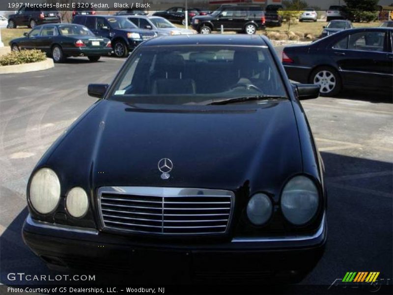Black / Black 1997 Mercedes-Benz E 320 Sedan