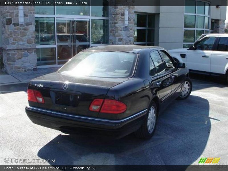 Black / Black 1997 Mercedes-Benz E 320 Sedan