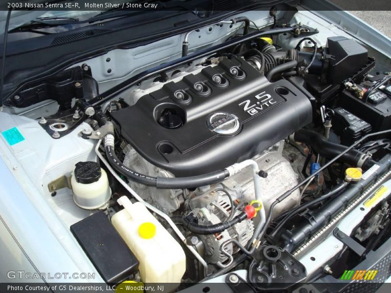 Molten Silver / Stone Gray 2003 Nissan Sentra SE-R