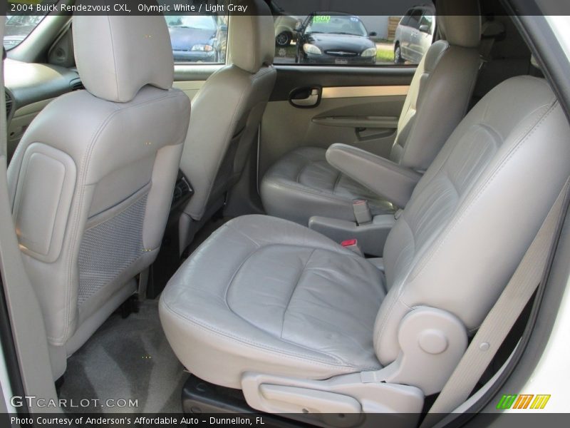 Olympic White / Light Gray 2004 Buick Rendezvous CXL