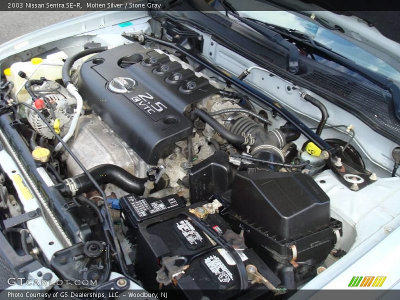 Molten Silver / Stone Gray 2003 Nissan Sentra SE-R