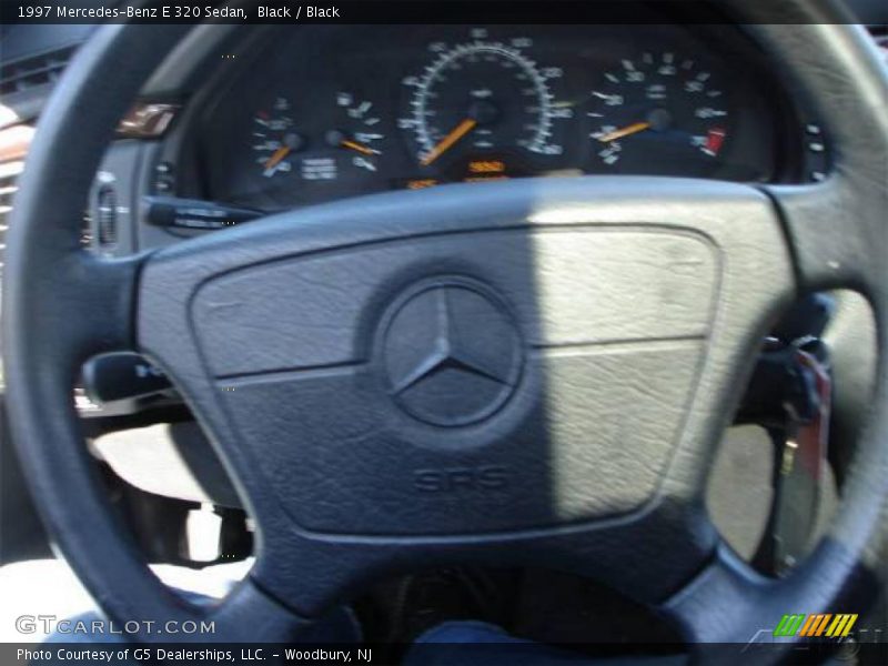 Black / Black 1997 Mercedes-Benz E 320 Sedan