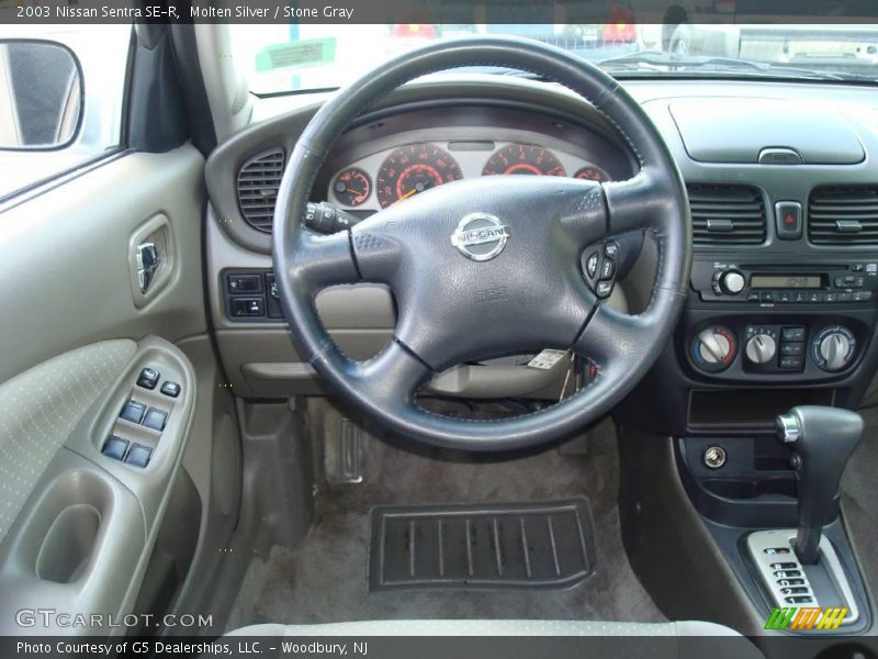 Molten Silver / Stone Gray 2003 Nissan Sentra SE-R