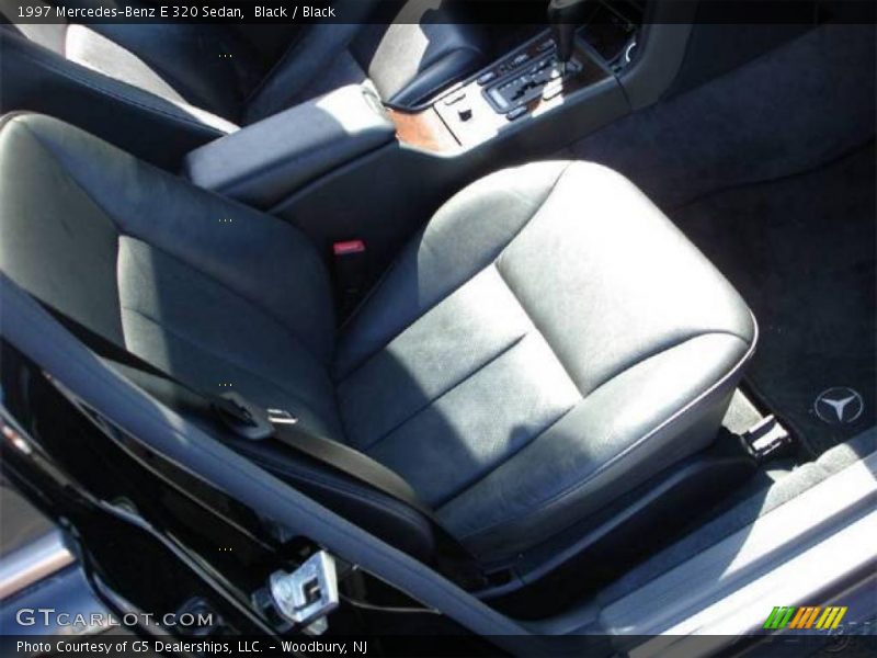 Black / Black 1997 Mercedes-Benz E 320 Sedan