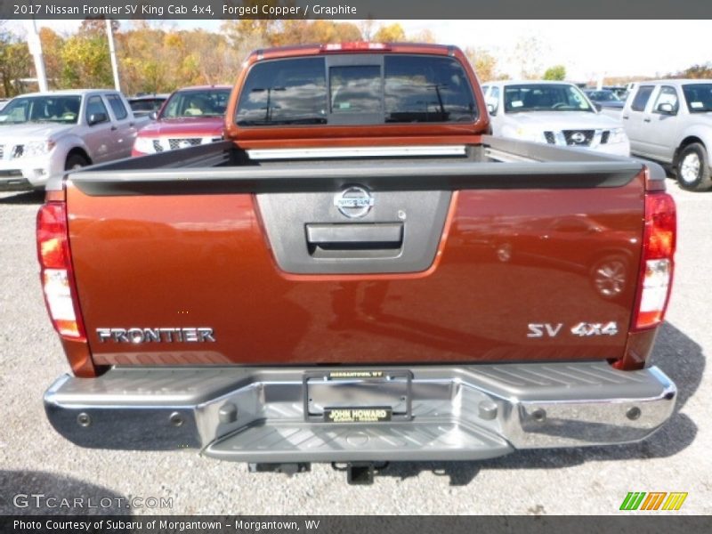 Forged Copper / Graphite 2017 Nissan Frontier SV King Cab 4x4