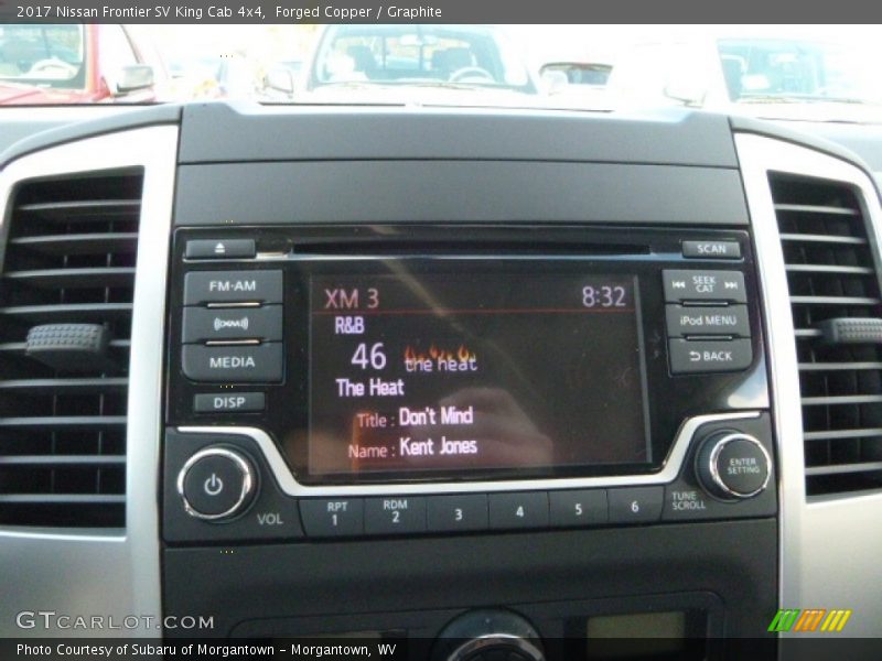 Controls of 2017 Frontier SV King Cab 4x4