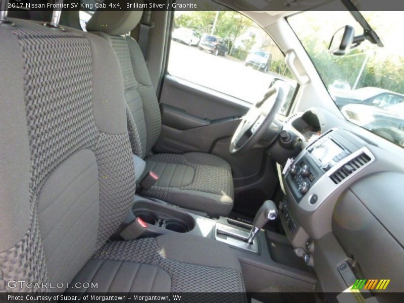  2017 Frontier SV King Cab 4x4 Graphite Interior