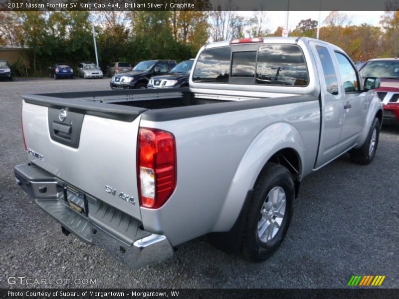 Brilliant Silver / Graphite 2017 Nissan Frontier SV King Cab 4x4