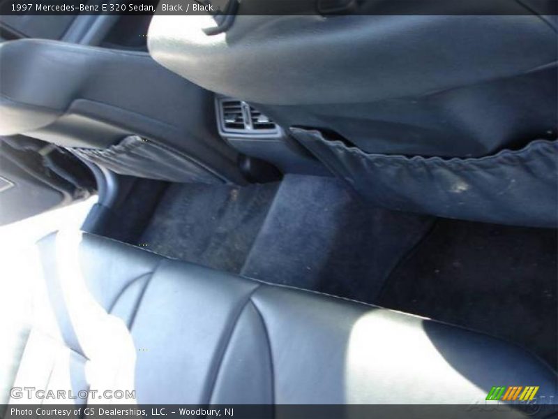 Black / Black 1997 Mercedes-Benz E 320 Sedan