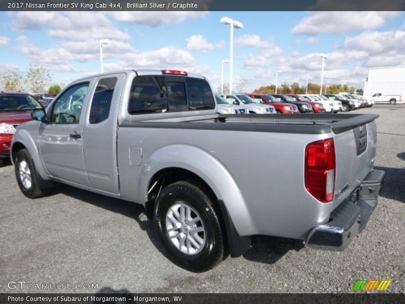 Brilliant Silver / Graphite 2017 Nissan Frontier SV King Cab 4x4