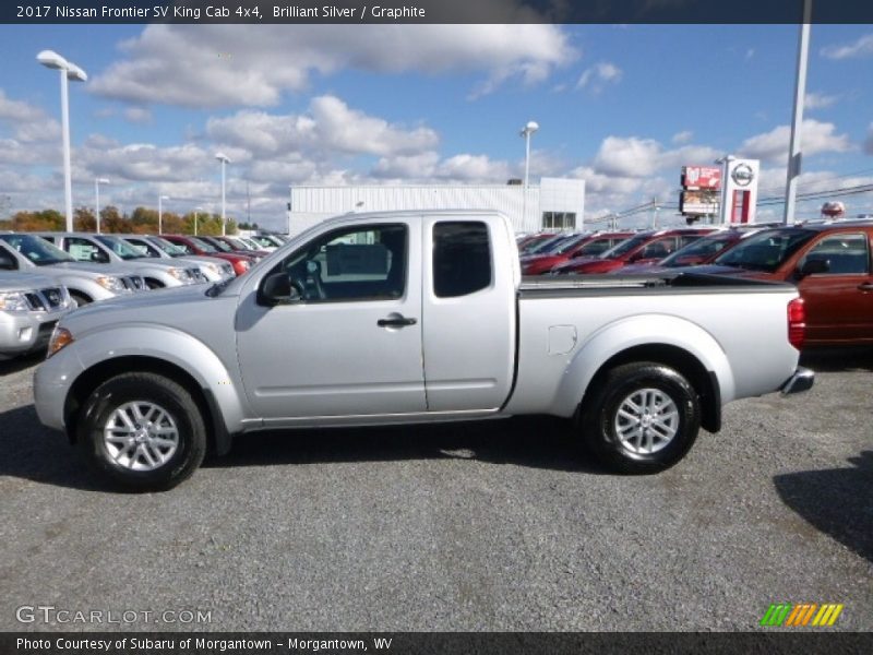 Brilliant Silver / Graphite 2017 Nissan Frontier SV King Cab 4x4