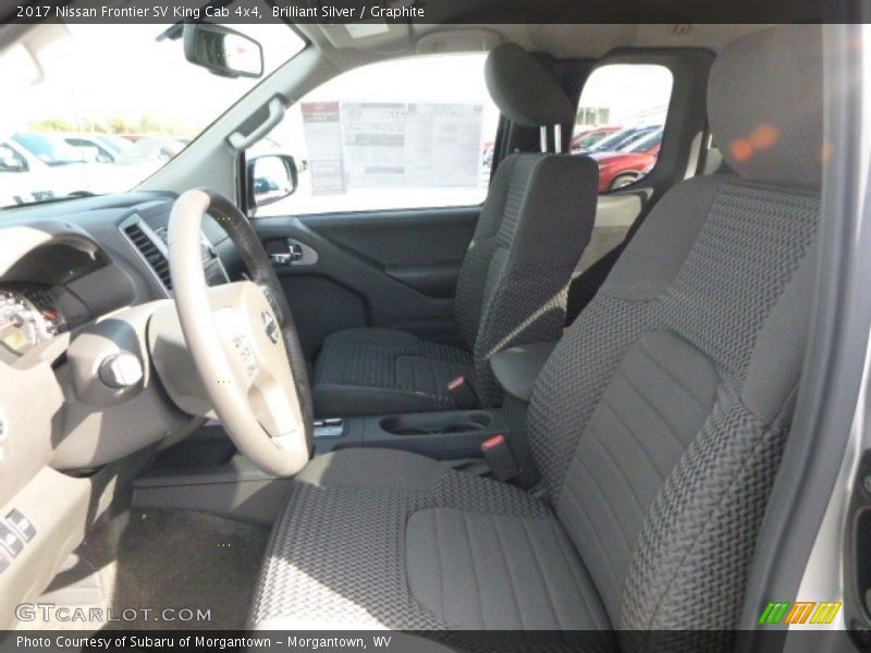  2017 Frontier SV King Cab 4x4 Graphite Interior