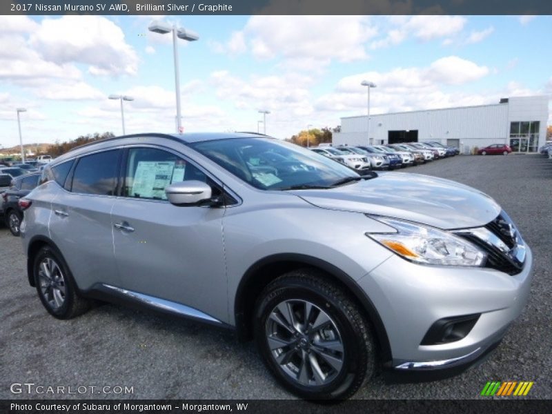Front 3/4 View of 2017 Murano SV AWD